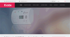 Desktop Screenshot of hlasice.kidde.eu