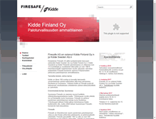 Tablet Screenshot of kidde.fi