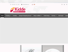 Tablet Screenshot of kidde.eu
